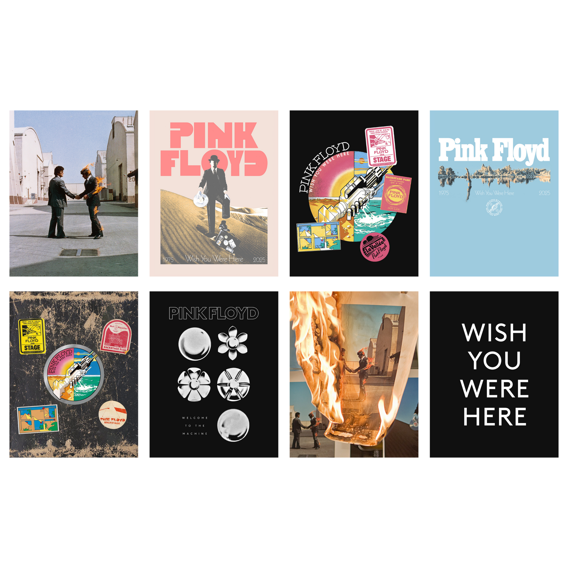 WYWH 50 Greeting Card Pack – Pink Floyd