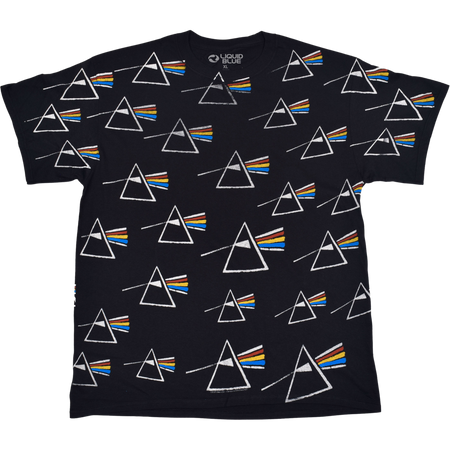 Pink Floyd DSOTM Prism All-Over T-Shirt | Official Store