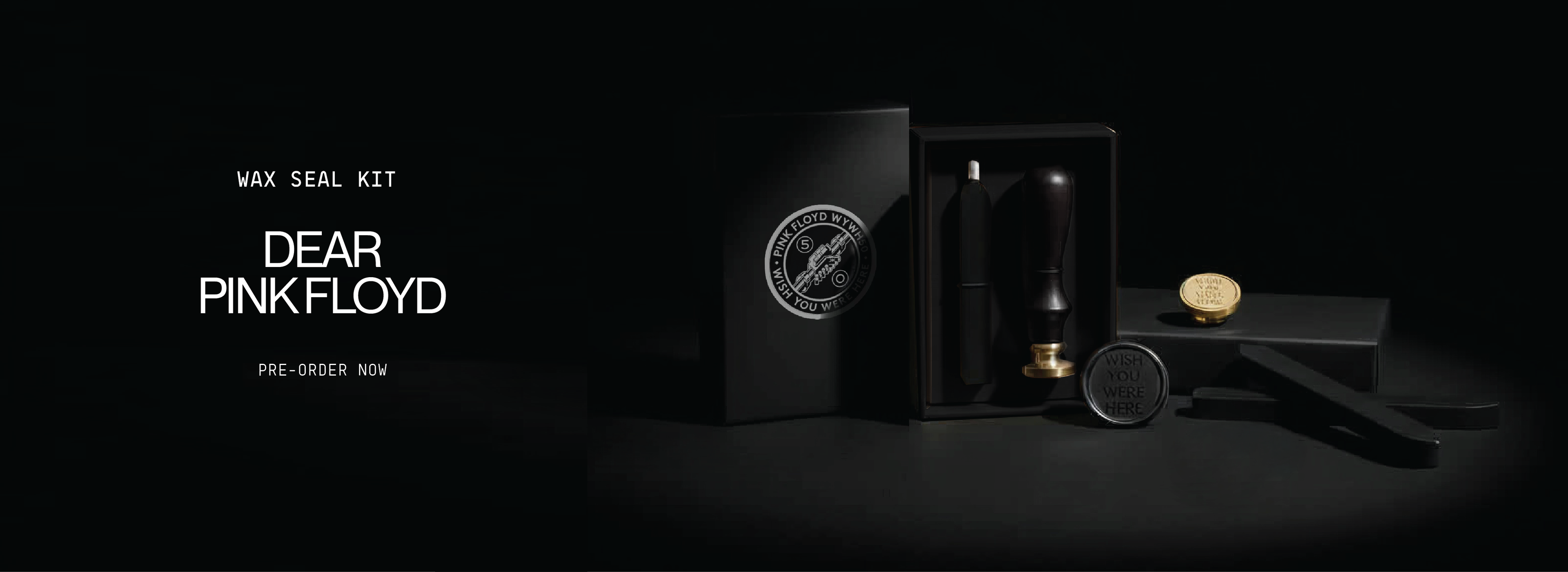 Dear Pink Floyd Wax Seal Kit, Preorder Now