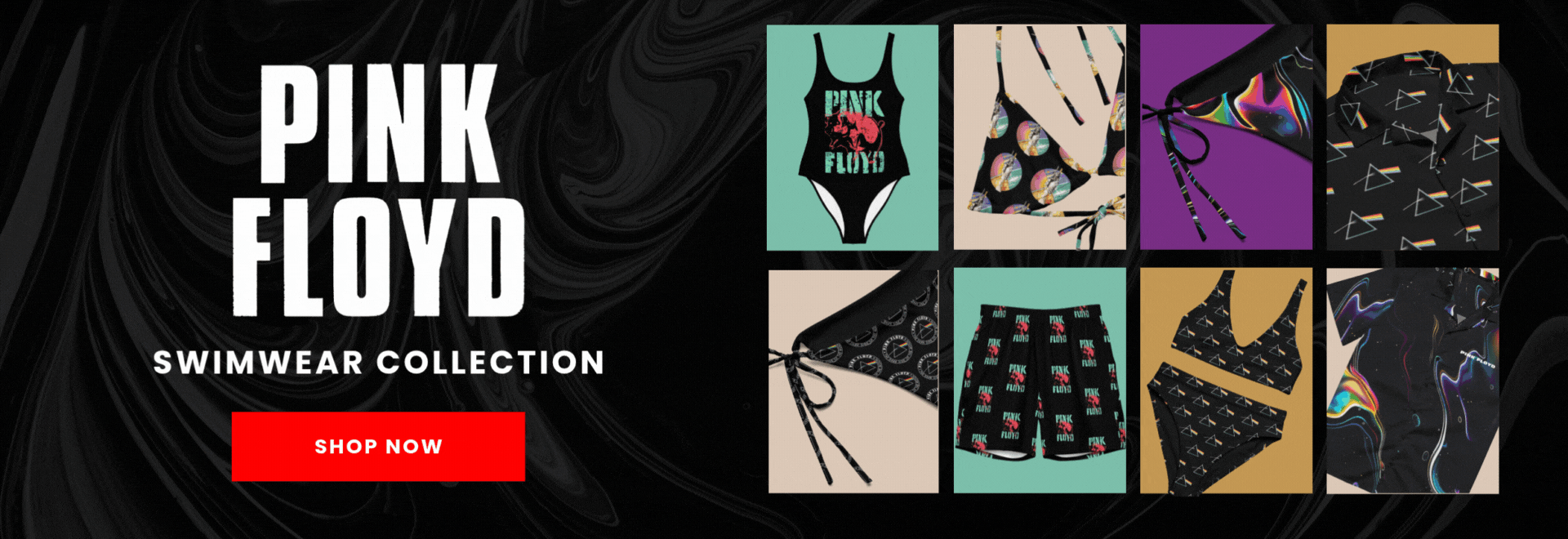 Pink Floyd Swimwear Collection Now Available!