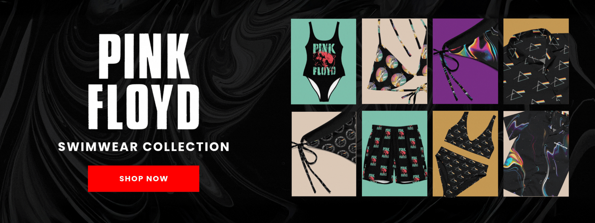 Pink Floyd Swimwear Collection Now Available!