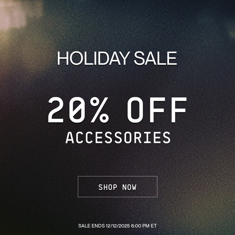20% Off Accessories. Media and Exclusions Apply. Sale Ends 12/12/2025 6:00 PM ET.