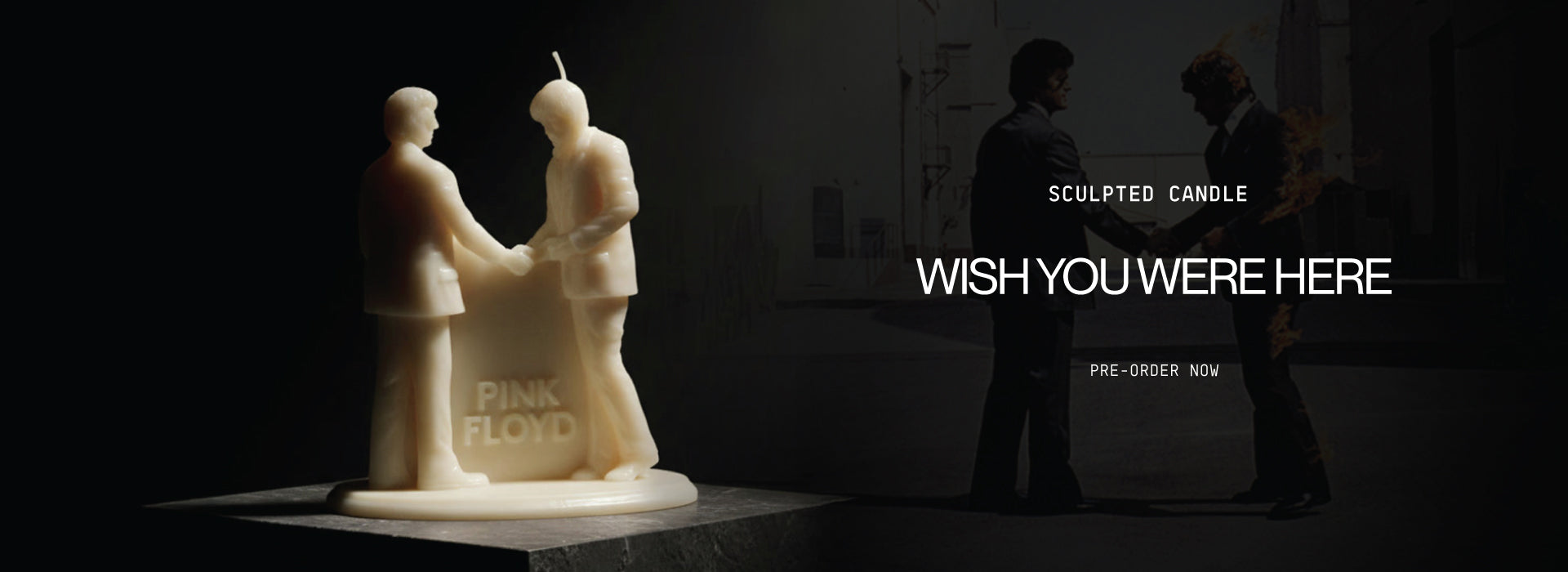 Wish you were here sculpted candle pre-order now