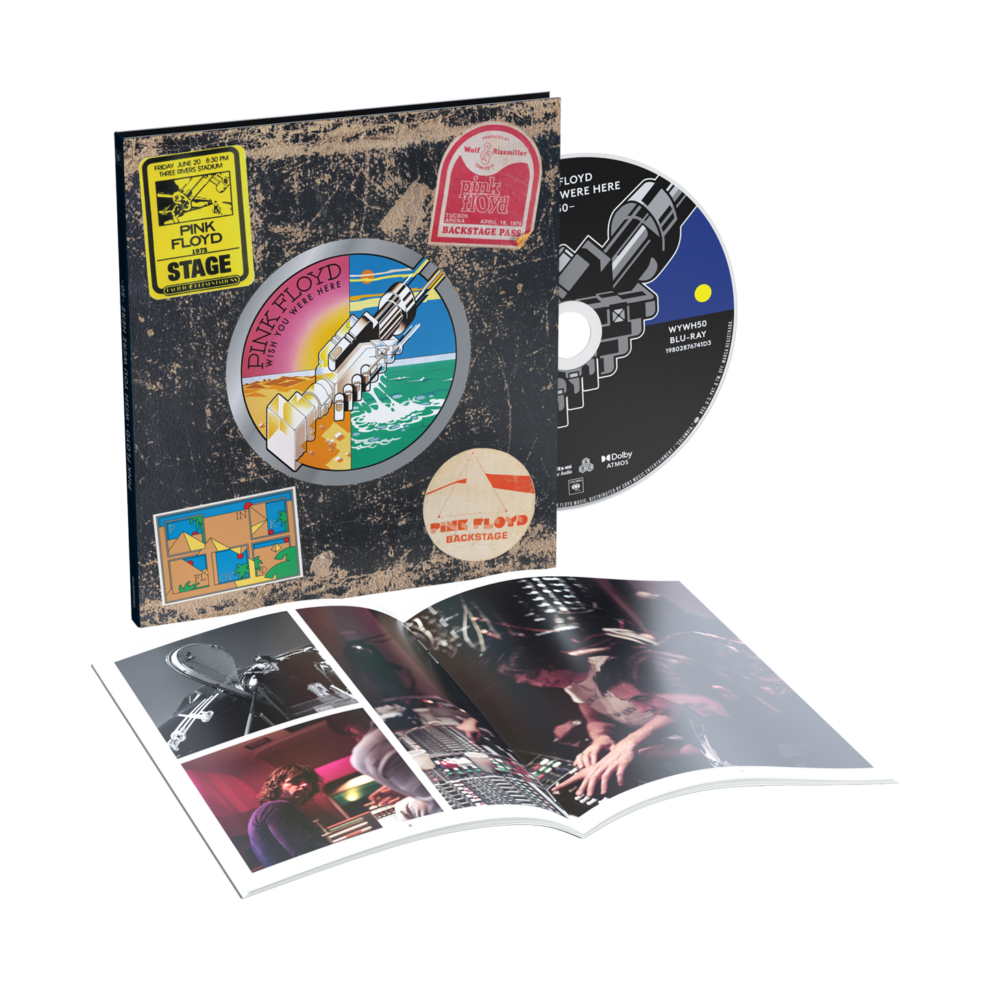 Wish You Were Here 50th Anniversary Blu-ray Audio + T-Shirt