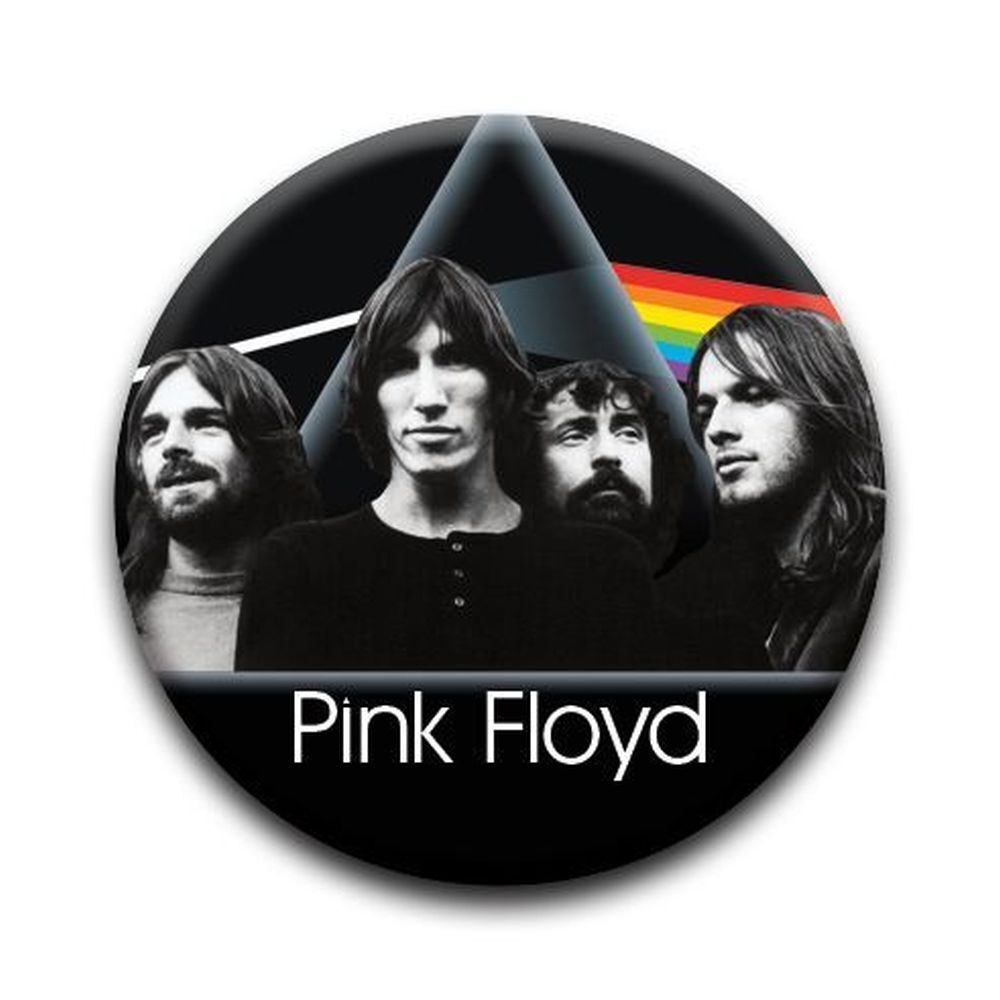 Pink Floyd Dark Side Group 1 1/4" Rd. Button