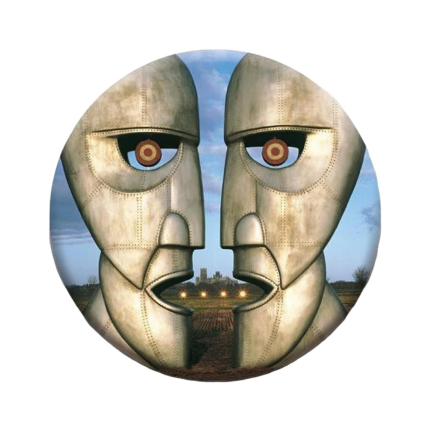 Pink Floyd Division Bell 1 1/4" Rd. Button