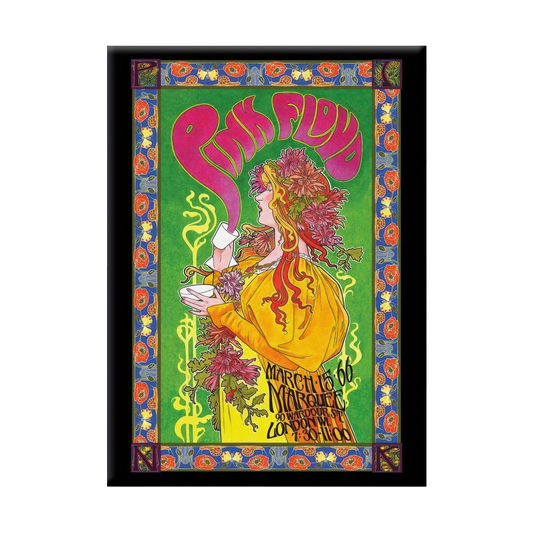 Pink Floyd - Art Poster Flat Magnet (2.5" x 3.5")