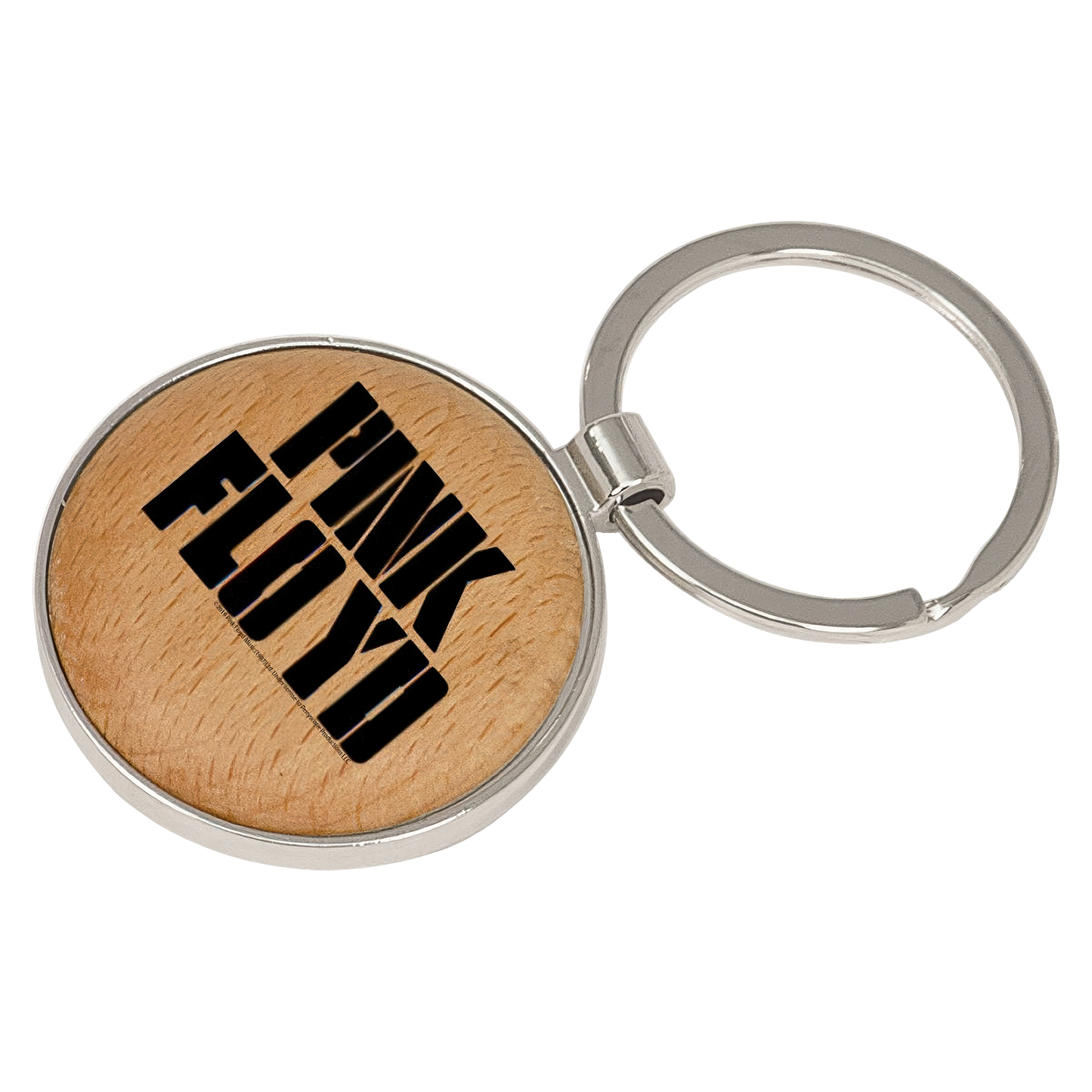 Laser Engraved Maple Keychains