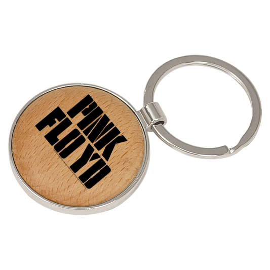 Laser Engraved Maple Keychains