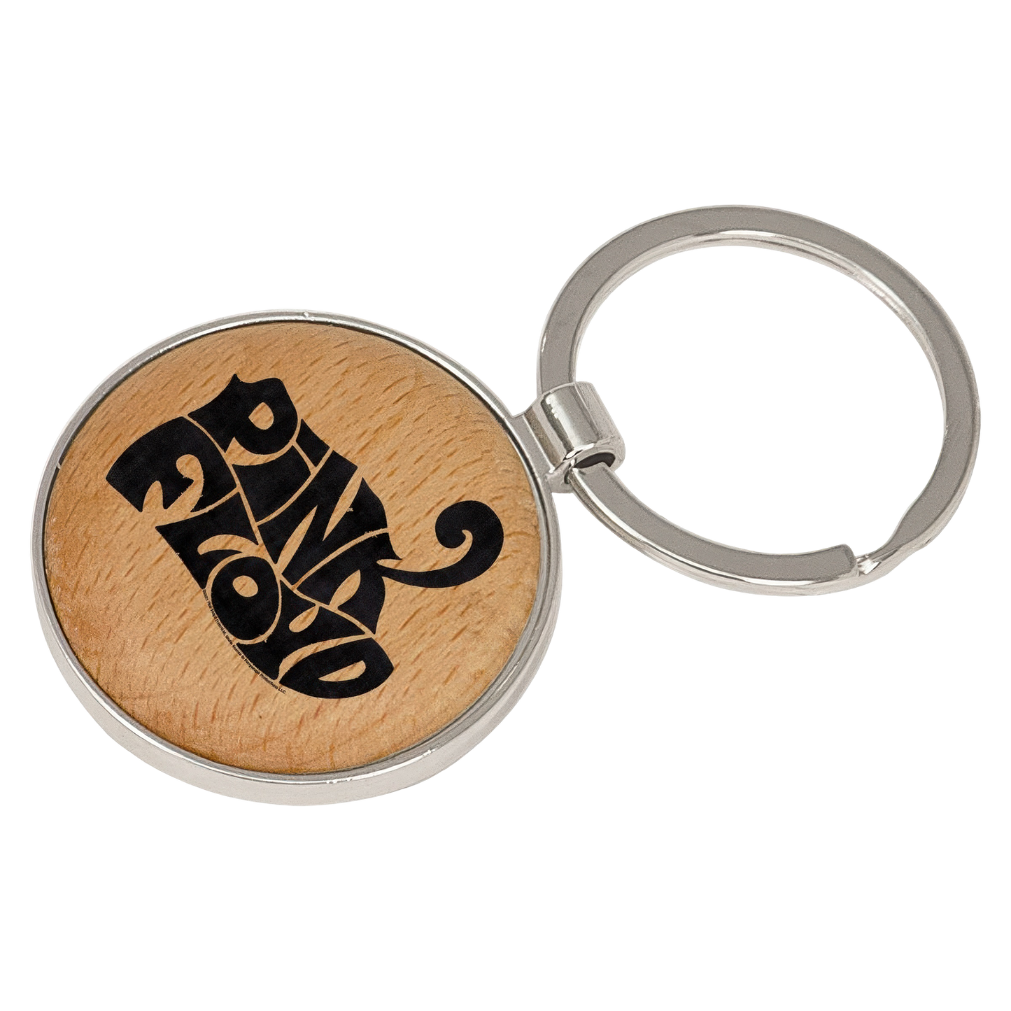 Laser Engraved Maple Keychains