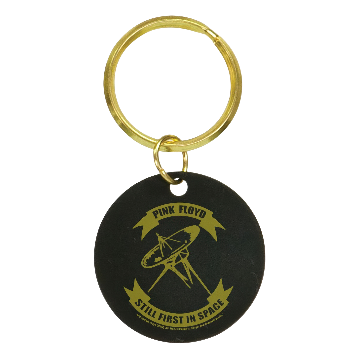 Laser-Engraved Brass Keychains