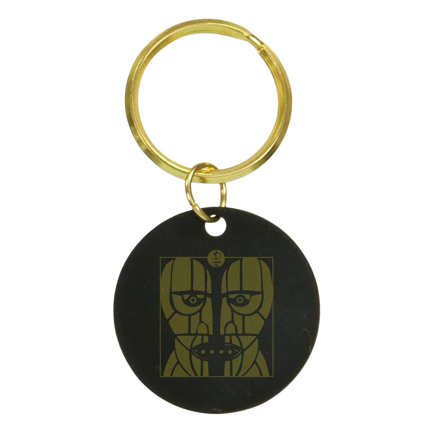 Laser-Engraved Brass Keychains