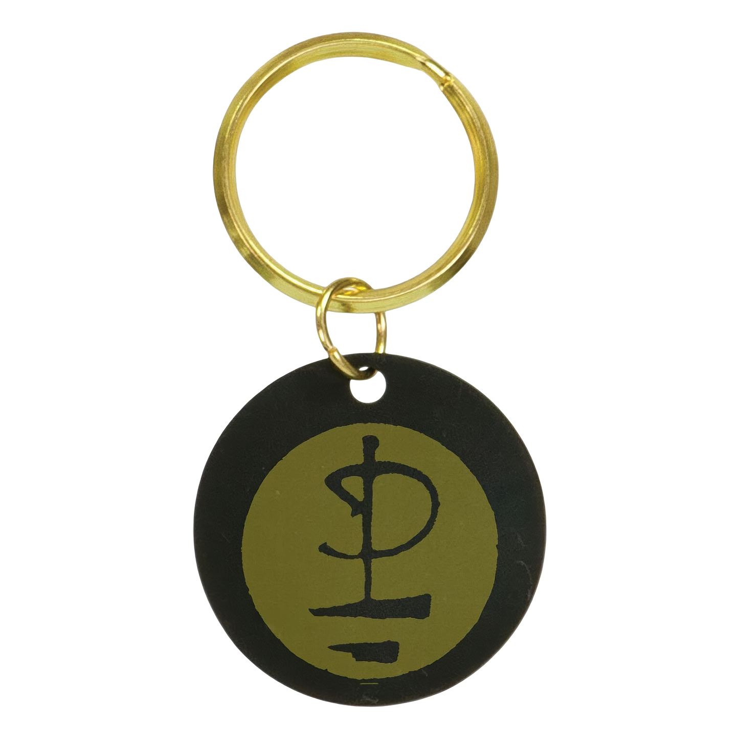 Laser-Engraved Brass Keychains