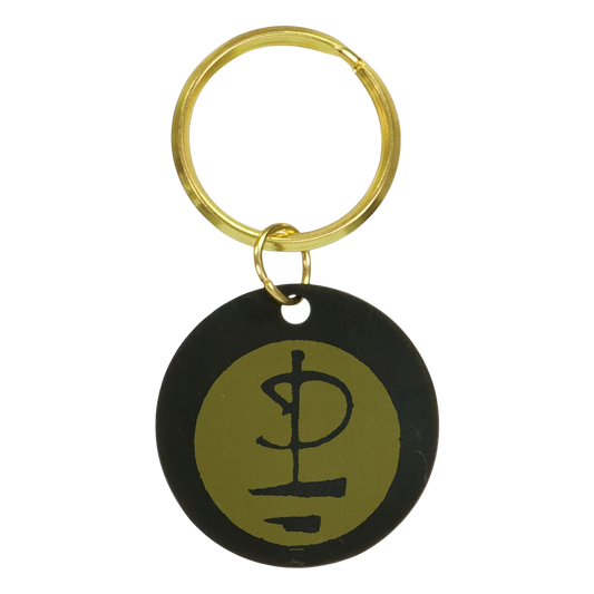 Laser-Engraved Brass Keychains