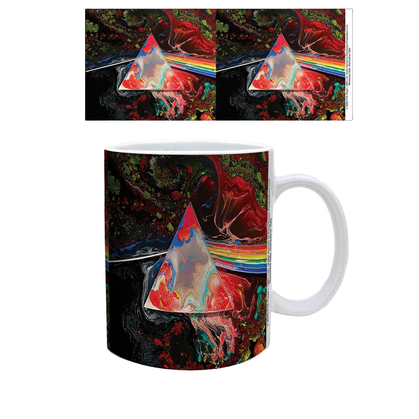Pink Floyd - DSOTM - Paint Mug
