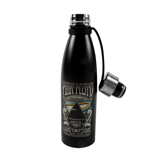 Pink Floyd Dark Side Of The Moon Concert Poster Stainless Steel Pin Bottle (17oz)