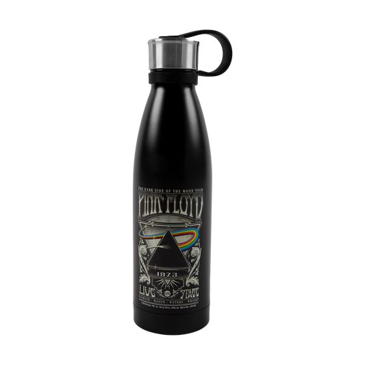 Pink Floyd Dark Side Of The Moon Concert Poster Stainless Steel Pin Bottle (17oz)