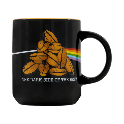 Pink Floyd Dark Side of the Brew Ceramic Cappuccino Mug (20oz)