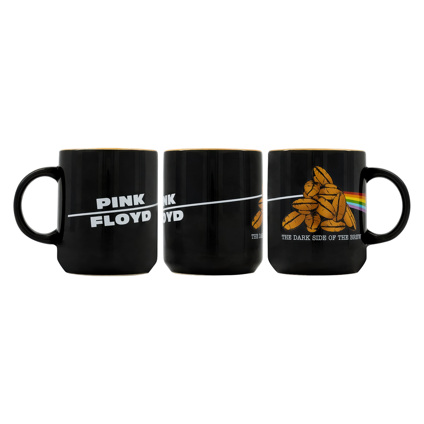 Pink Floyd Dark Side of the Brew Ceramic Cappuccino Mug (20oz)