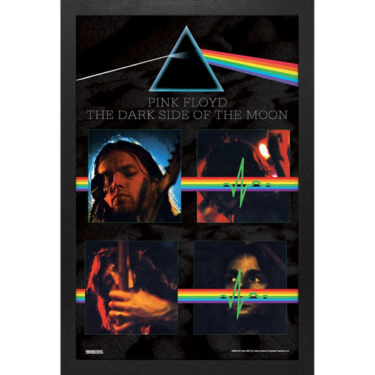 Pink Floyd - DSOTM Band Live 11x17 Framed Print
