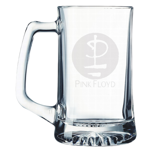 Modern Logo Laser Etched Beer Stein