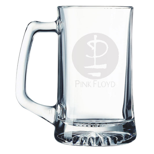 Modern Logo Laser Etched Beer Stein