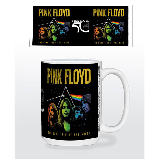 Pink Floyd  TDSOTM50 Band Ceramic Mug