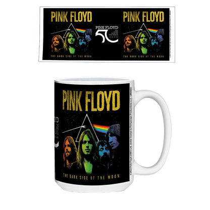 Pink Floyd  TDSOTM50 Band Ceramic Mug
