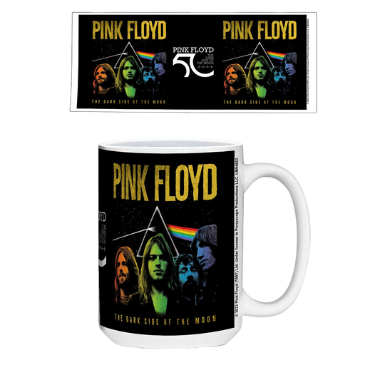 Pink Floyd  TDSOTM50 Band Ceramic Mug