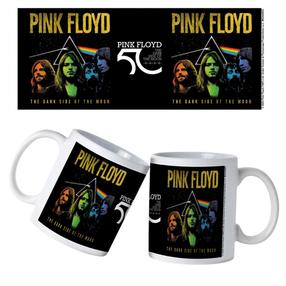 Pink Floyd  TDSOTM50 Band Ceramic Mug