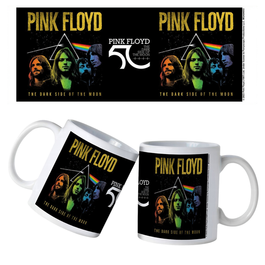 Pink Floyd  TDSOTM50 Band Ceramic Mug