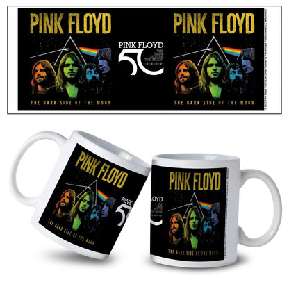 Pink Floyd  TDSOTM50 Band Ceramic Mug