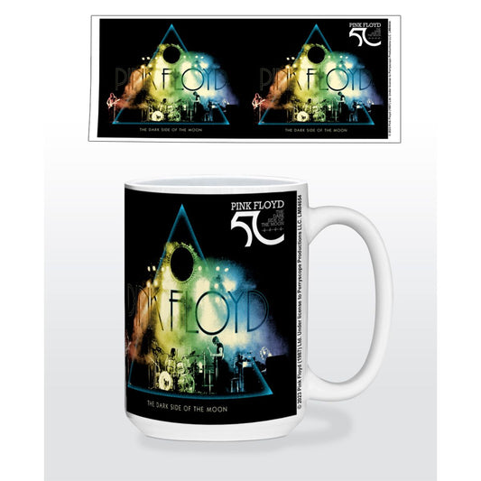 Pink Floyd  TDSOTM50 Live Colors Ceramic Mug