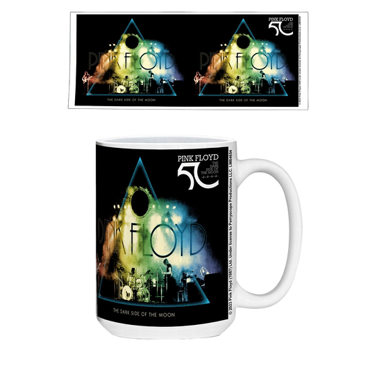Pink Floyd  TDSOTM50 Live Colors Ceramic Mug