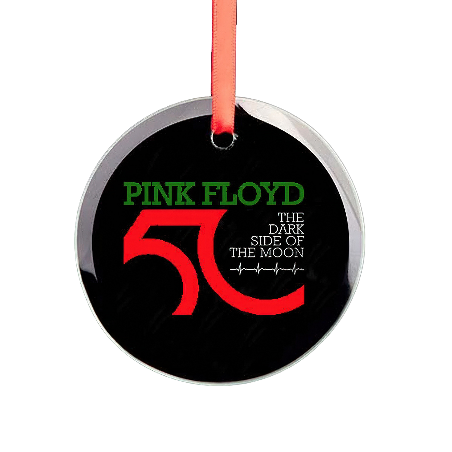 Dark Side 50 Glass Ornament
