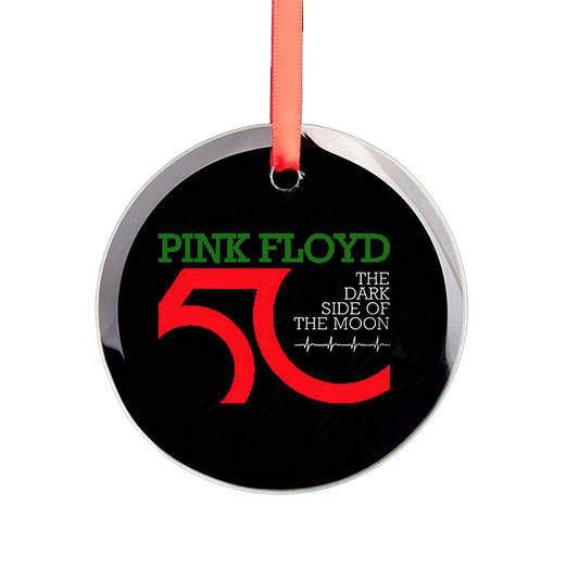 Dark Side 50 Glass Ornament