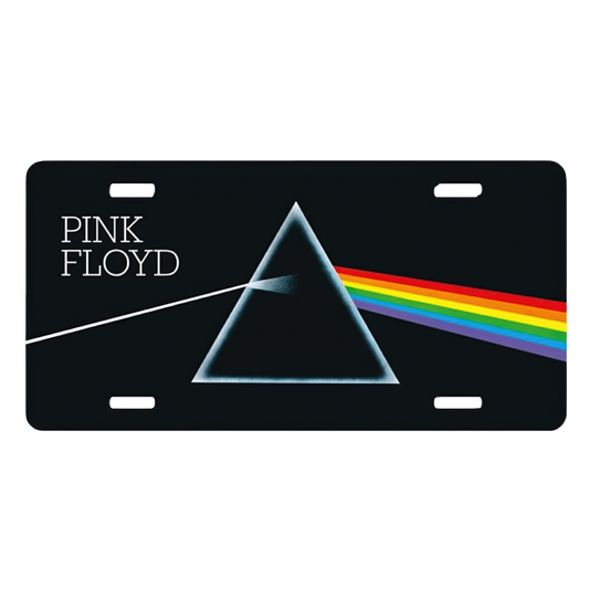 The Dark Side Of The Moon License Plate