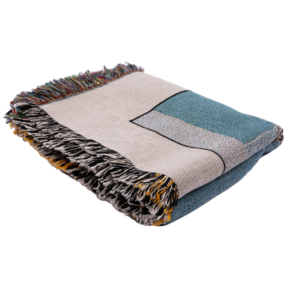 Wish You Were Here Throw Blanket