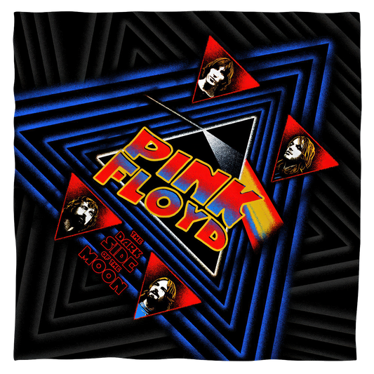 Pink Floyd/Funkside -Bandana-White-[22 X 22]