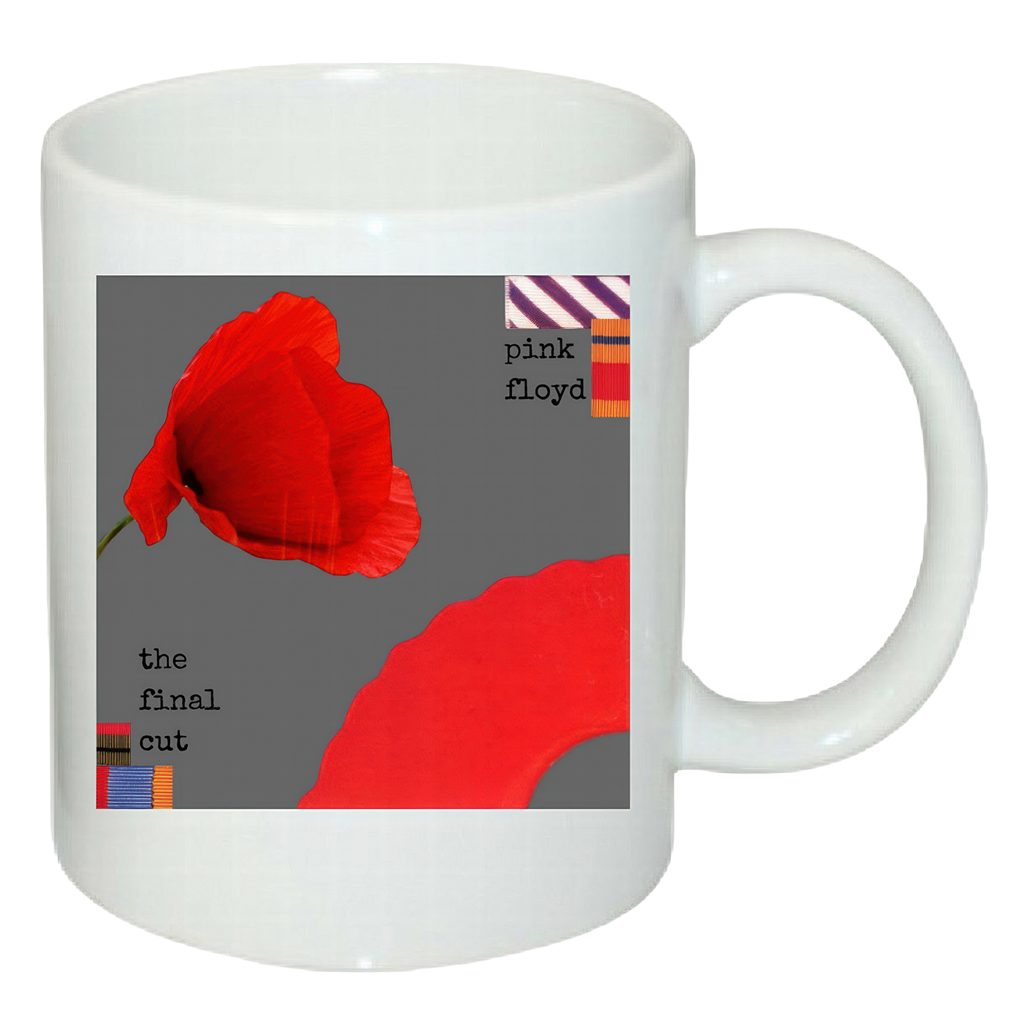Charcoal Present Poppy Mug