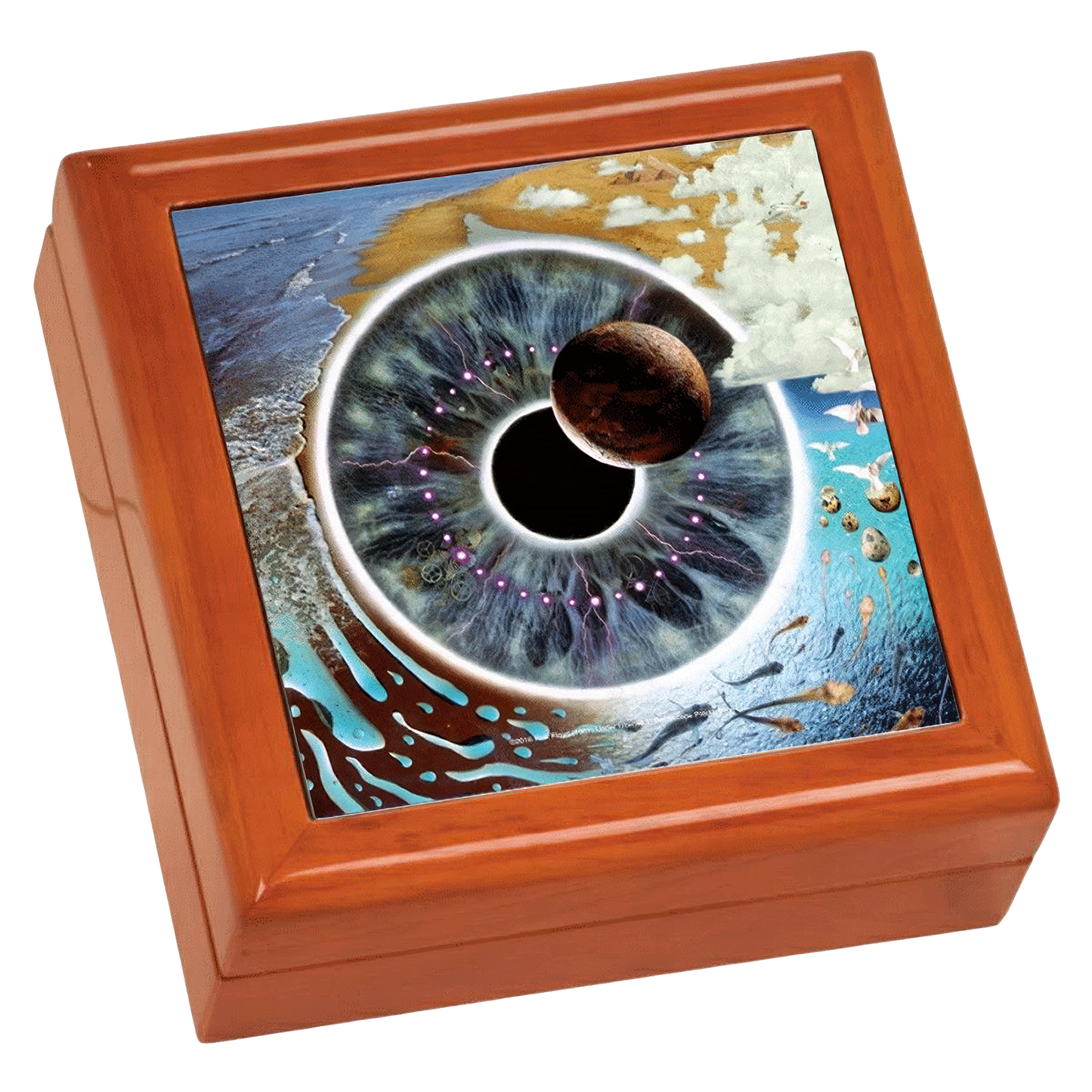 Pulse Wooden Keepsake Box