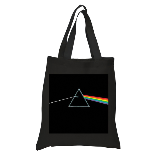 The Dark Side Of The Moon Black Tote Bag