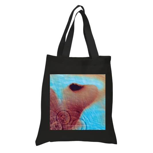 Meddle Black Tote Bag