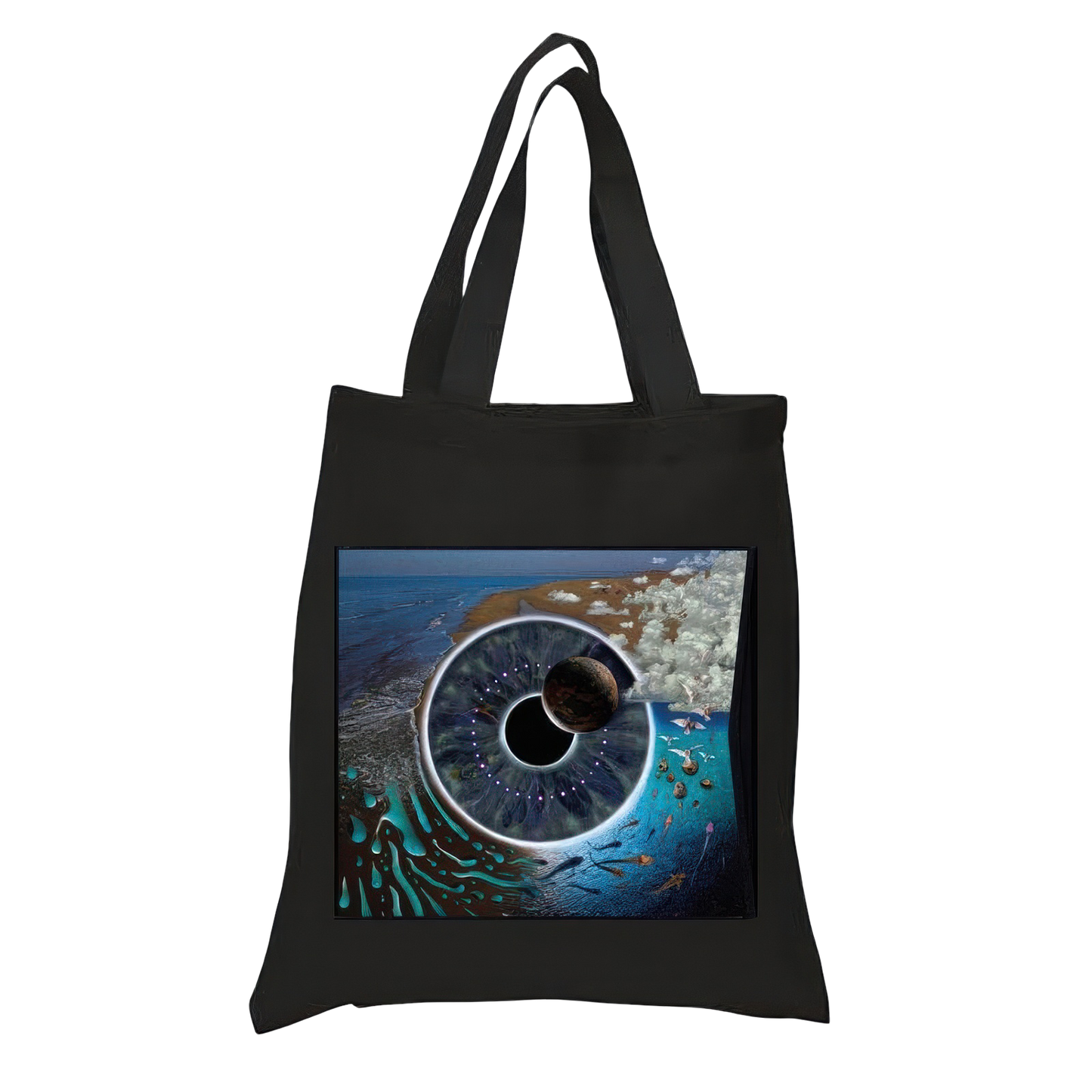 Pulse Black Tote Bag