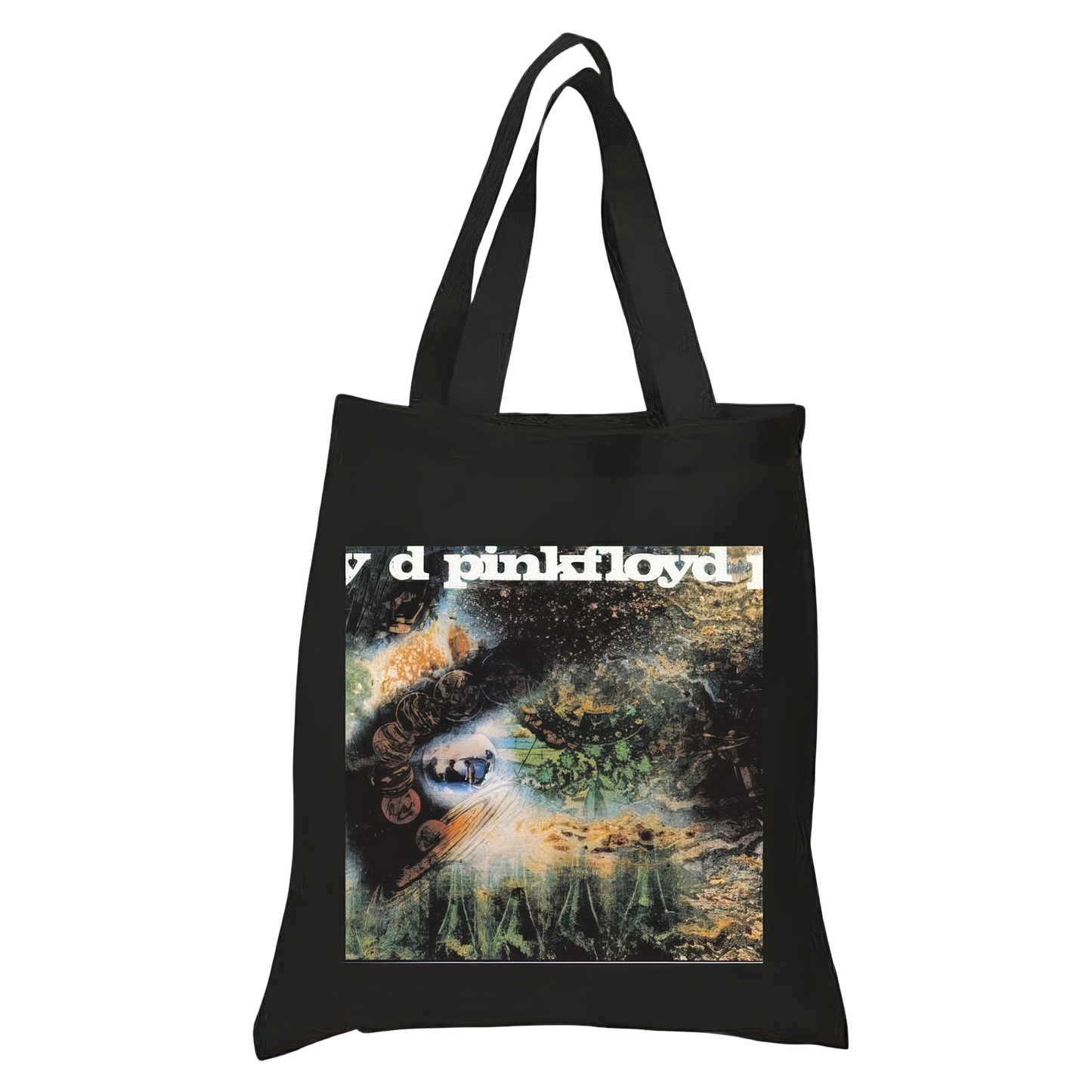 A Saucerful Of Secrets Black Tote Bag