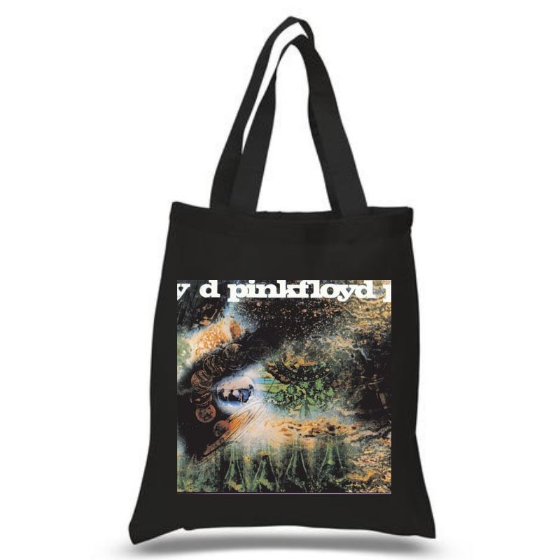 A Saucerful Of Secrets Black Tote Bag