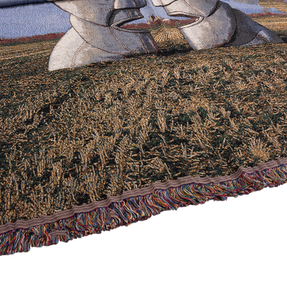 Division Bell Throw Blanket