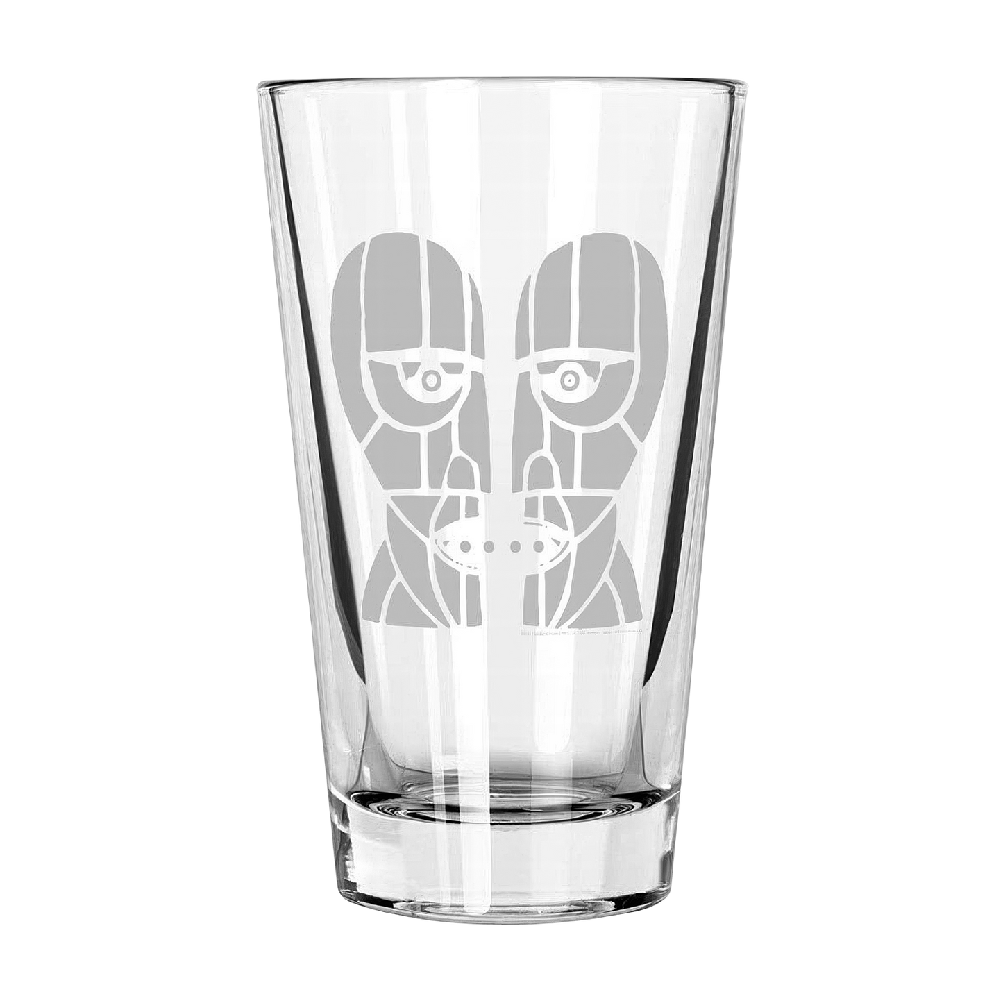 Division Bell Laser-Etched Pint Glass