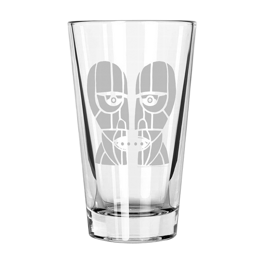 Division Bell Laser-Etched Pint Glass