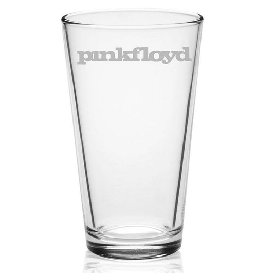 Saucerful Logo Etched Pint Glass